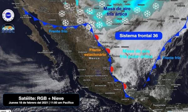 Continuar N Bajas Temperaturas En La Republica Mexicana El Sol De Nayarit