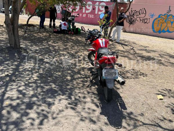 Mujer Motociclista Resulta Lesionada Tras Accidente En Blvd Colosio