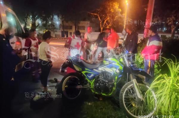 Choque Entre Motocicleta Y Camioneta Deja Un Herido En Av Insurgentes