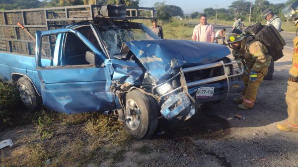 Siete Lesionados Deja Accidente De Dos Camionetas A La Altura Del