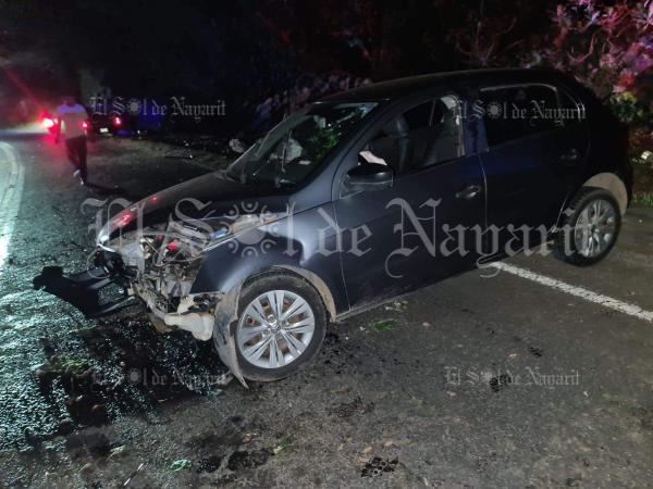 Hombre Resulta Herido Tras Accidentarse En La Carretera Tepic Aguamilpa