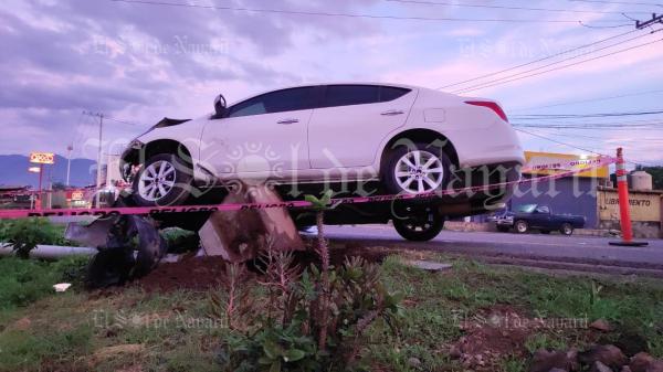 Ebrio Conductor Provoca Aparatoso Accidente En Libramiento El Sol De