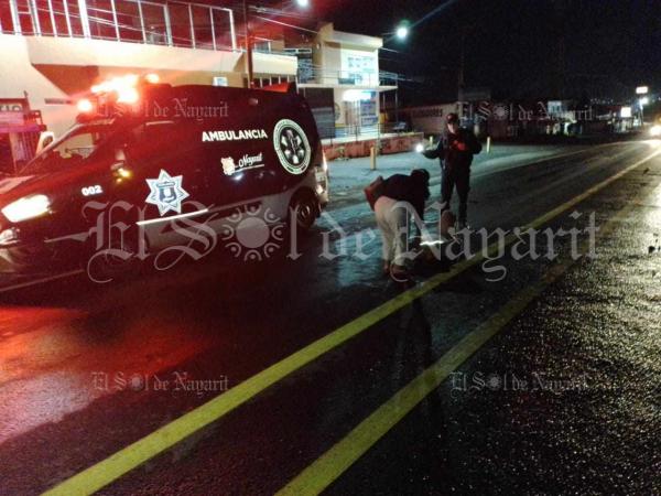 Motociclista Resulta Lesionado Tras Chocar Contra Trailer En La Tepic