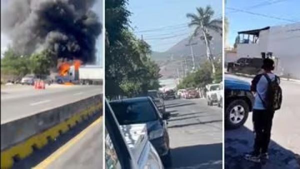 Se Registra Enfrentamiento Y Bloqueos En Ocotl N Jalisco El Sol De