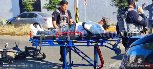 Motociclistas Se Impactan Entre S En La Carretera Tepic Puga El Sol