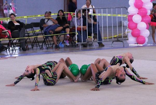 imagen 1 de Deportes || Celebran estatal de Gimnasia Rítmica de la Olimpiada Nacional 2015