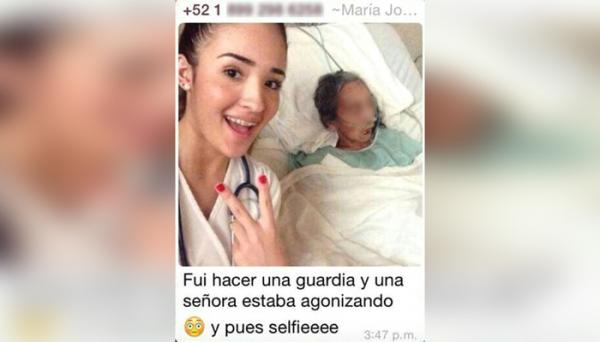 imagen 1 de Nota Roja || Estudiante de medicina se toma ‘selfie’ con mujer agonizante