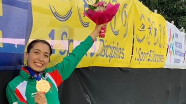 imagen 1 de Deportes || Mexicanas ganan medalla de oro en relevos en el Mundial de Pentatlón