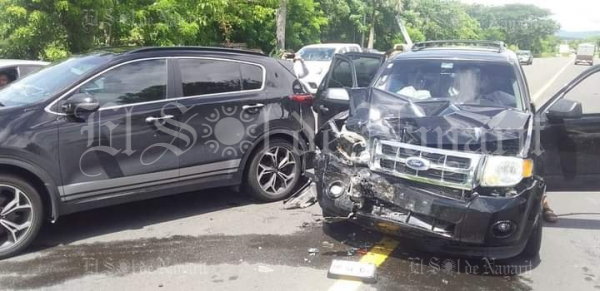 imagen 1 de Deportes || Se registra fuerte accidente sobre la carretera 200 Tepic-Puerto Vallarta