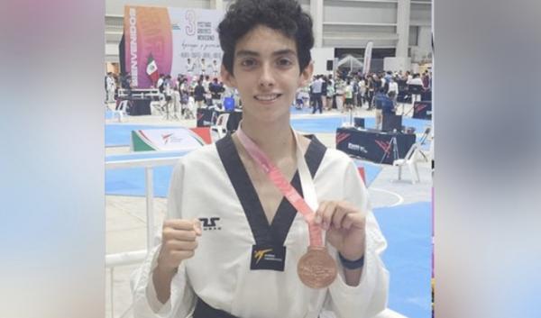 imagen 1 de Deportes || Nayarita gana medalla de bronce en torneo nacional de taekwondo de Veracruz