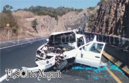 Aparatoso Accidente En La Autopista Tepic-Guadalajara - El Sol De Nayarit