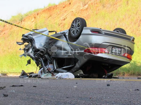 Accidente En La Carretera Tepic-Villa Unión Deja Tres Muertos Y Un ...