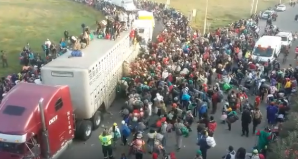 Caravana Migrante contin a su trayecto rumbo a EU El Sol de Nayarit