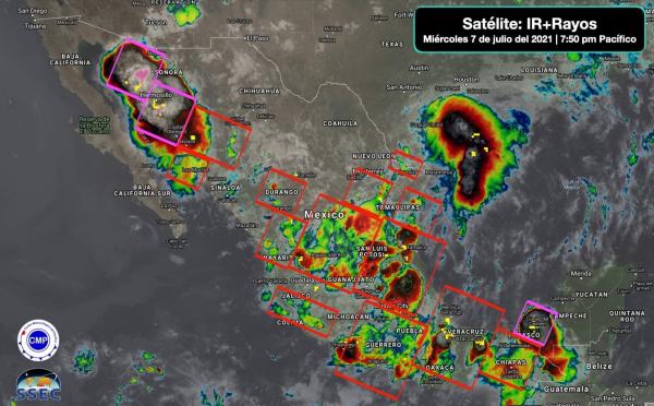 Tormentas Severas Locales Persistirán En Gran Parte De La Republica ...