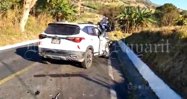 Se Registra Aparatoso Accidente En Carretera Tepic-Pto. Vallarta - El ...