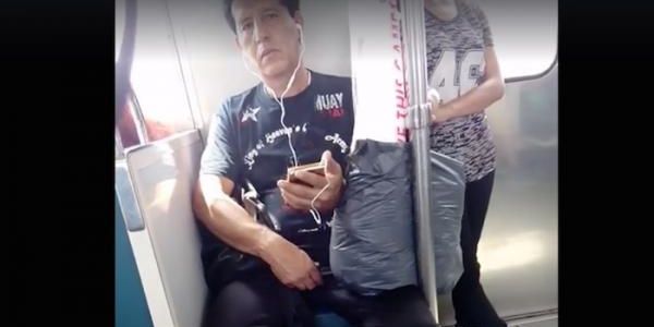 Video Joven denuncia a sujeto que se masturbó frente a ella en vagón del Metro El Sol de Nayarit